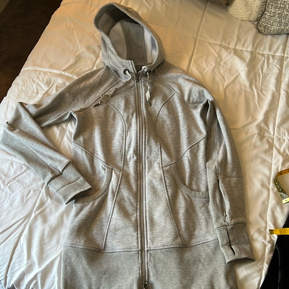 Lined Athleta long jacket